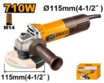 Ingco Angle grinder 710W 115mm - Image 2