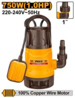 Ingco Sewage submersible pump 750W(1.0HP) SPD7508