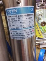 2.2KW AC/DC Hybrid Solar Borehole Pump – 235M Head - Image 2